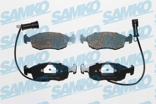 Brake Pad Set, disc brake (5SP269)
