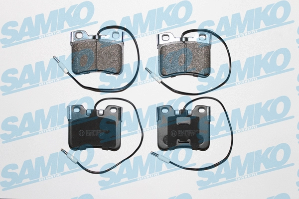 Brake Pad Set, disc brake (5SP283)