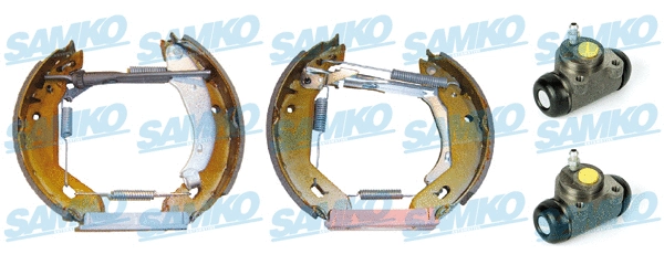 Brake Shoe Set (KEG215)