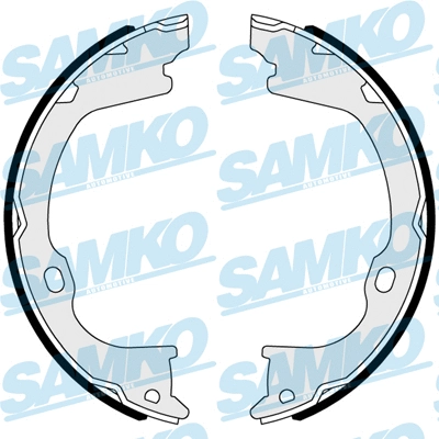 Brake Shoe Set, parking brake (81102)