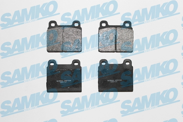 Brake Pad Set, disc brake (5SP026)