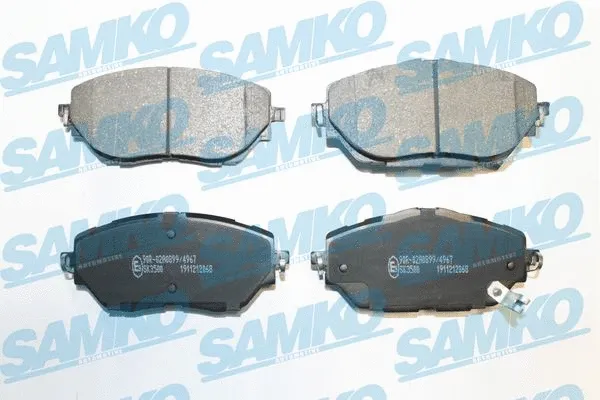 Brake Pad Set, disc brake (5SP2068)