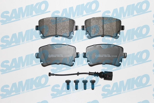 Brake Pad Set, disc brake (5SP1256)