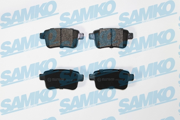 Brake Pad Set, disc brake (5SP1487)