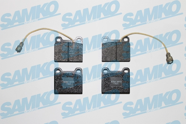 Brake Pad Set, disc brake (5SP155)