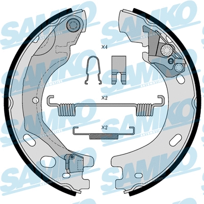 Brake Shoe Set, parking brake (81030)