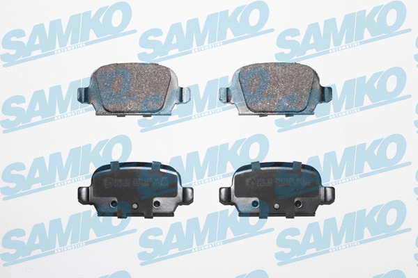 Brake Pad Set, disc brake (5SP998)