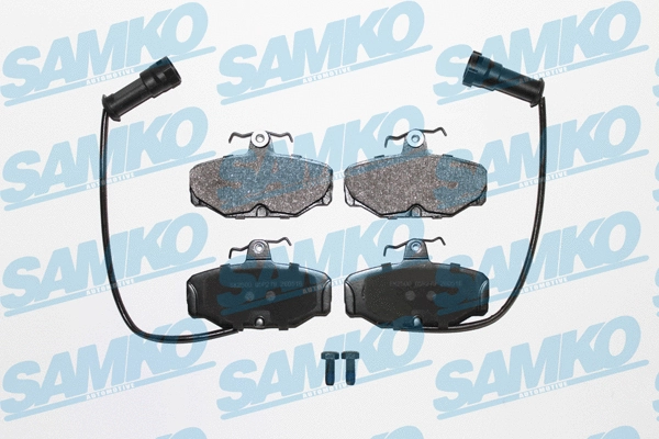 Brake Pad Set, disc brake (5SP279)