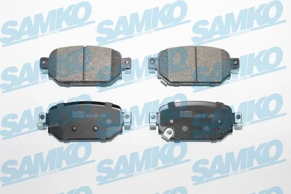 Brake Pad Set, disc brake (5SP2137)