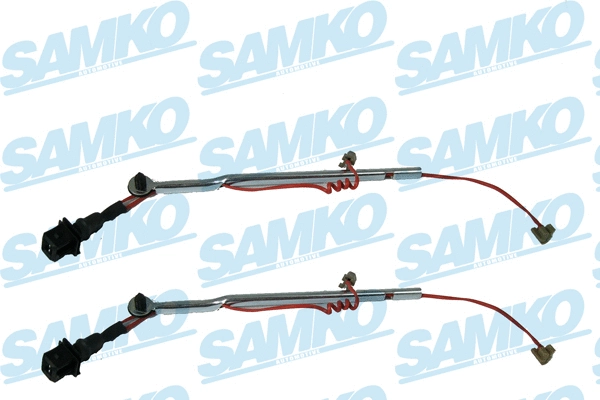 Warning Contact, brake pad wear (KS0132)