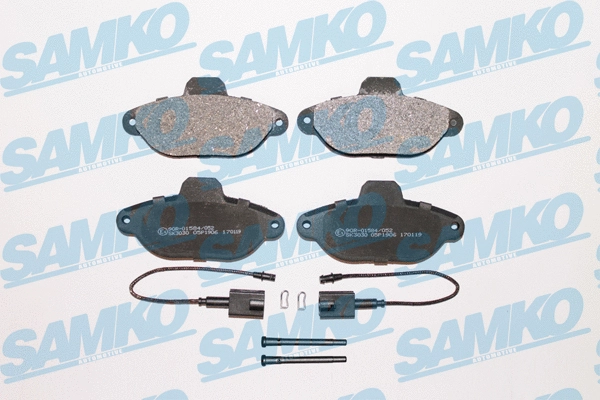Brake Pad Set, disc brake (5SP1906)