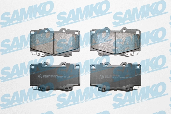 Brake Pad Set, disc brake (5SP1610)