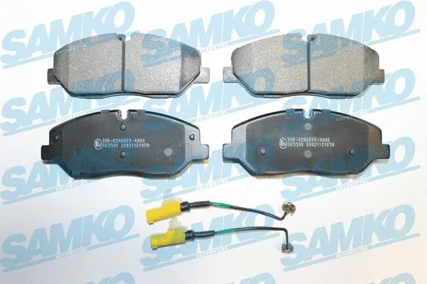 Brake Pad Set, disc brake (5SP2105A)