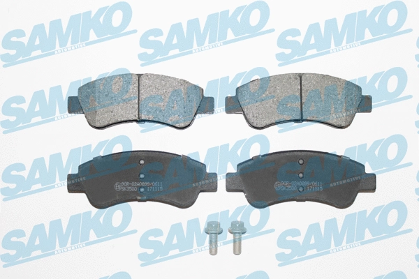 Brake Pad Set, disc brake (5SP1188)
