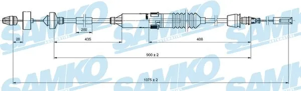 Cable Pull, clutch control (C0198C)