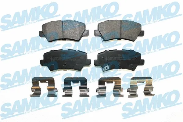 Brake Pad Set, disc brake (5SP2182K)