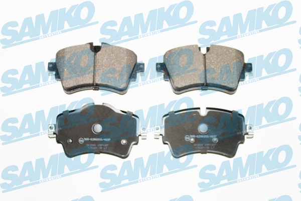 Brake Pad Set, disc brake (5SP1987)