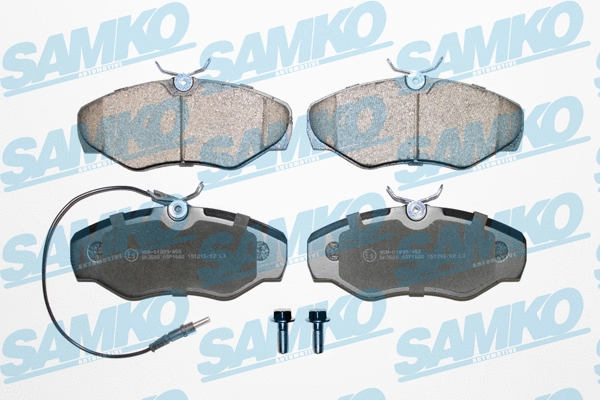 Brake Pad Set, disc brake (5SP1660)