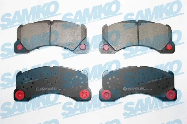Brake Pad Set, disc brake (5SP1738)