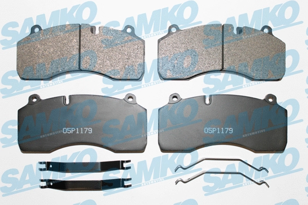 Brake Pad Set, disc brake (5SP1179)