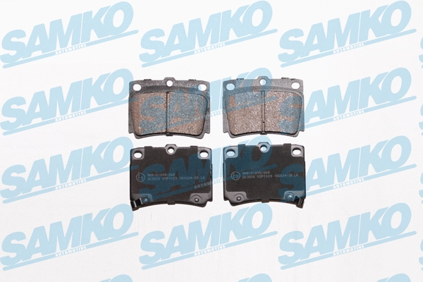 Brake Pad Set, disc brake (5SP1029)