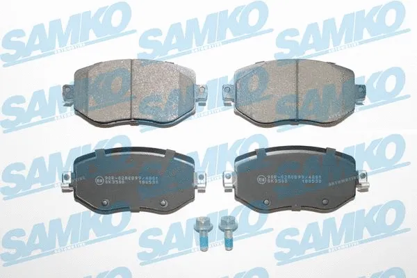 Brake Pad Set, disc brake (5SP2005)