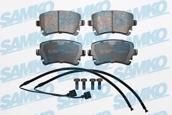 Brake Pad Set, disc brake (5SP1398A)