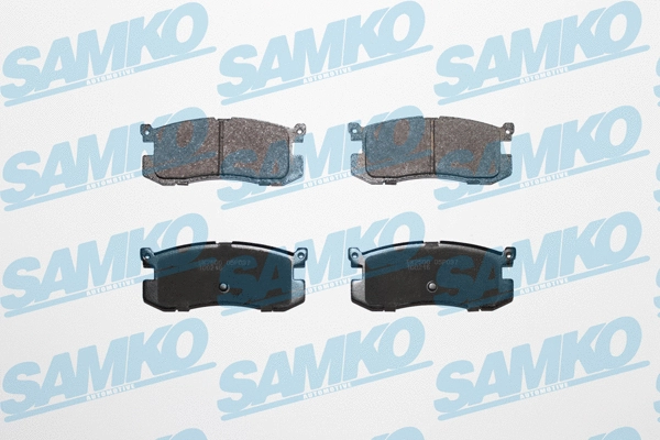 Brake Pad Set, disc brake (5SP037)