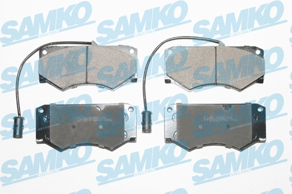 Brake Pad Set, disc brake (5SP499)