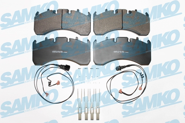 Brake Pad Set, disc brake (5SP1539A)