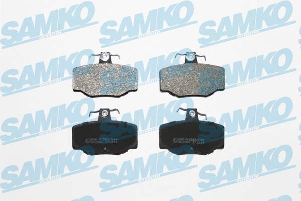Brake Pad Set, disc brake (5SP387)