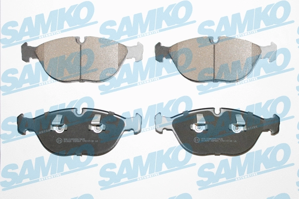 Brake Pad Set, disc brake (5SP881)
