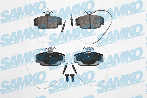 Brake Pad Set, disc brake (5SP422)