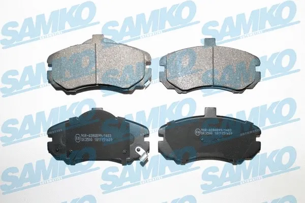 Brake Pad Set, disc brake (5SP1609)