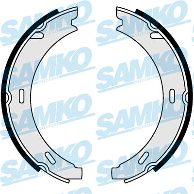 Brake Shoe Set, parking brake (84730)