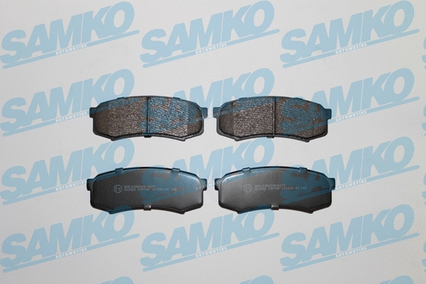 Brake Pad Set, disc brake (5SP749)
