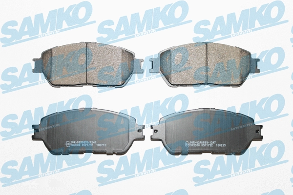 Brake Pad Set, disc brake (5SP1792)