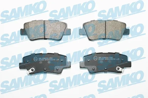 Brake Pad Set, disc brake (5SP2181)