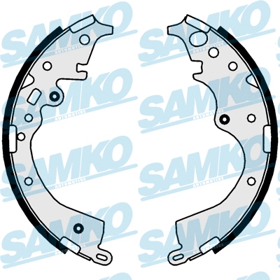 Brake Shoe Set (81035)