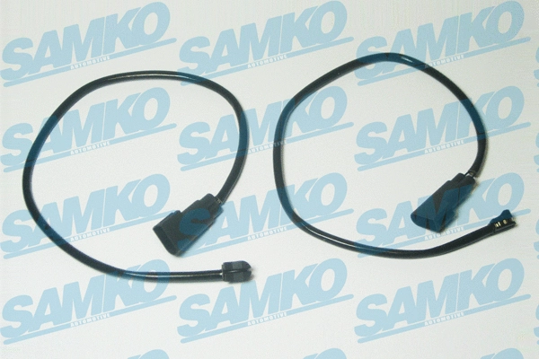 Warning Contact, brake pad wear (KS0239)
