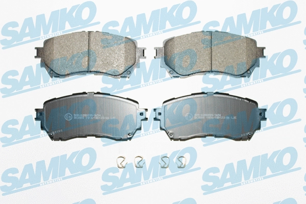 Brake Pad Set, disc brake (5SP1916)