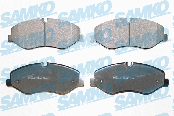 Brake Pad Set, disc brake (5SP1904)
