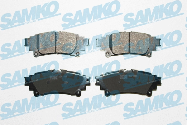 Brake Pad Set, disc brake (5SP1746)