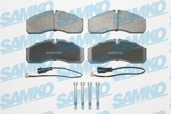 Brake Pad Set, disc brake (5SP1109B)
