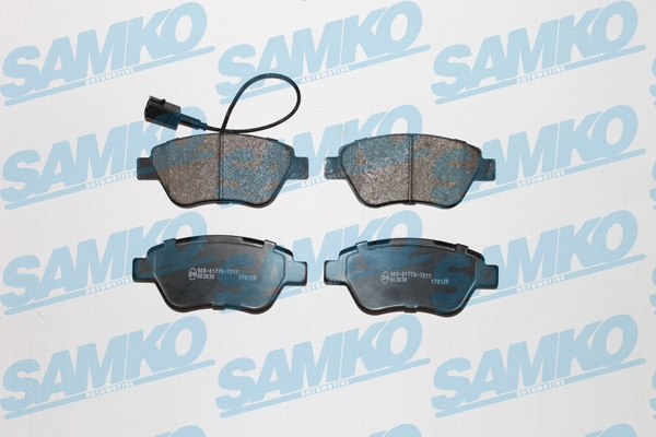 Brake Pad Set, disc brake (5SP1266)
