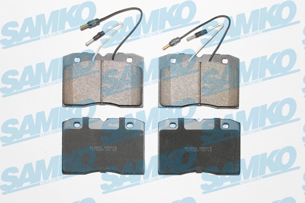 Brake Pad Set, disc brake (5SP015)