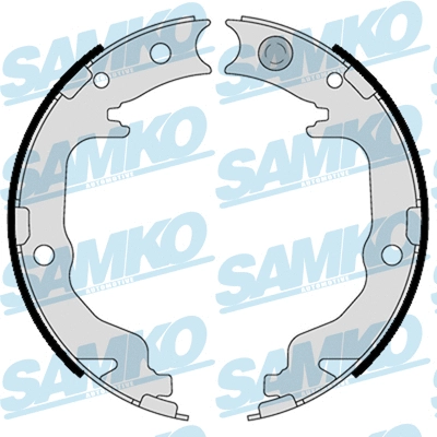 Brake Shoe Set, parking brake (89540)