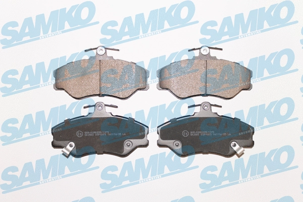 Brake Pad Set, disc brake (5SP1009)