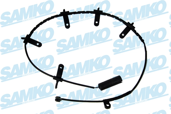 Warning Contact, brake pad wear (KS0076)