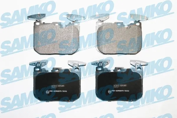 Brake Pad Set, disc brake (5SP1851)